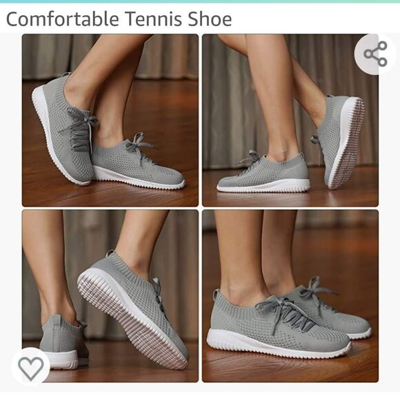 Women's Running Sneaker Slip-on Walking Shoes - Picture 1 of 8